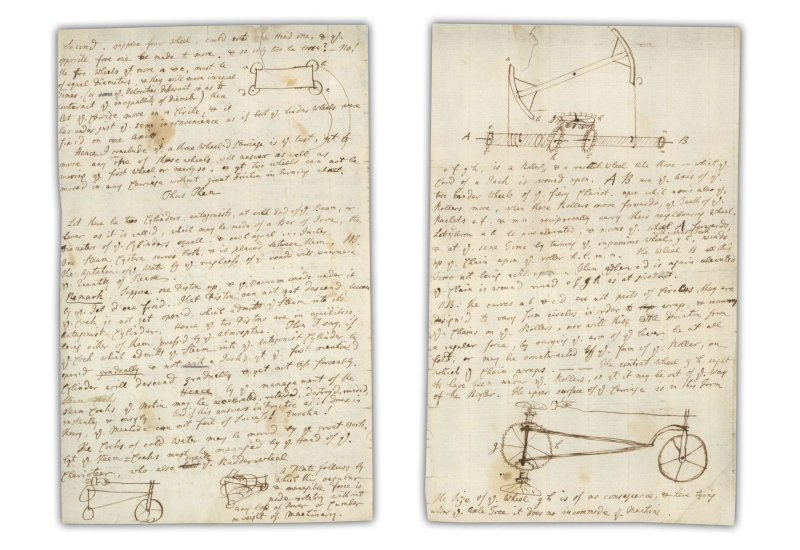 Darwin’s Fiery Chariot drawings